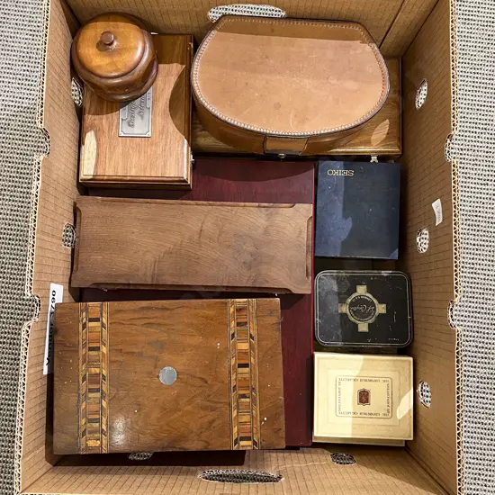 Quantity of Assorted Woodware Jewellery Boxes etc