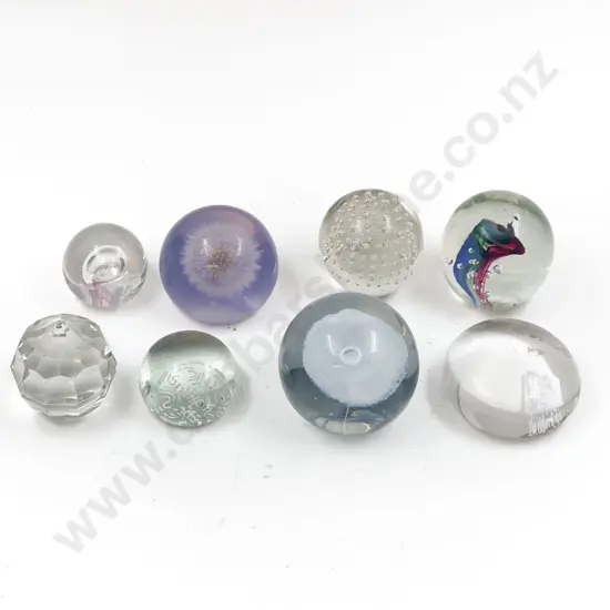 Small Quantity of Assorted Art Glass Paperweights
