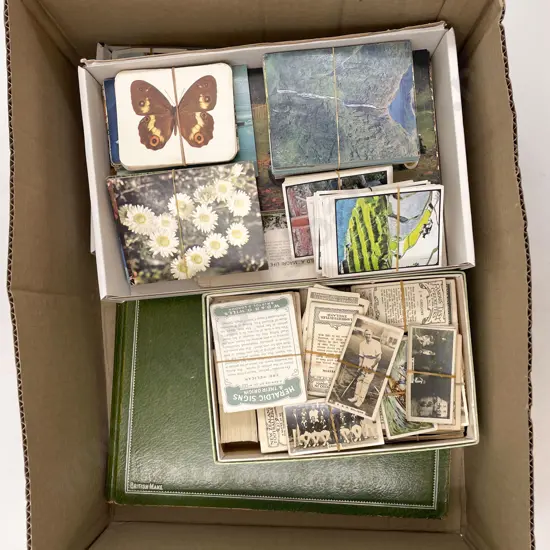 Quantity of Assorted Cigarette Cards & Albums etc