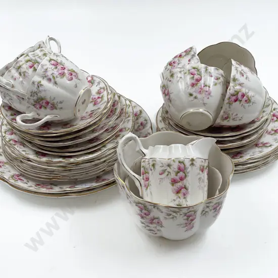 Fancy China Part Teaset