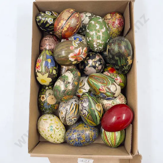 Quantity of Assorted Decorative Eggs