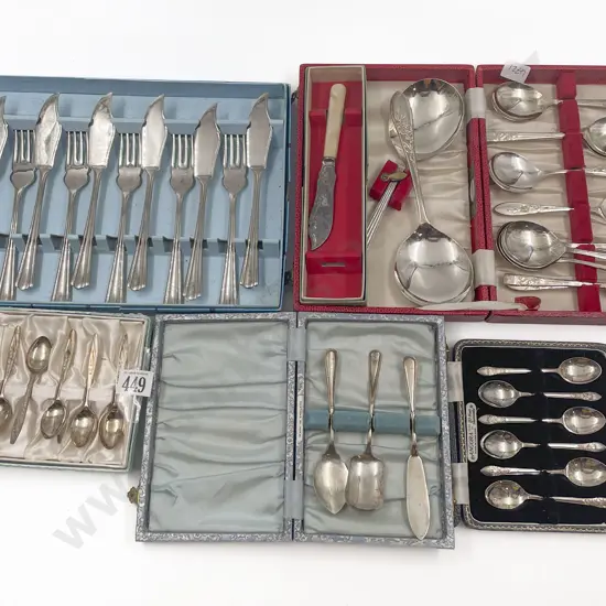 Quantity of Assorted Boxed S/P Cutlery