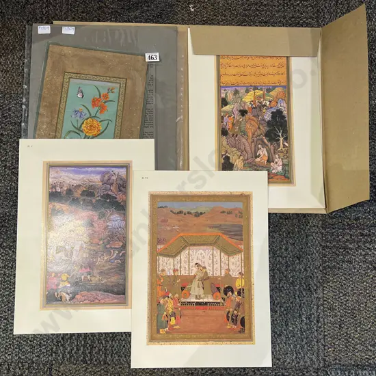 Folder of Assorted Loose Indian Prints etc