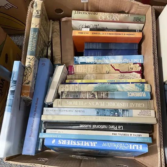 Box of Assorted Books