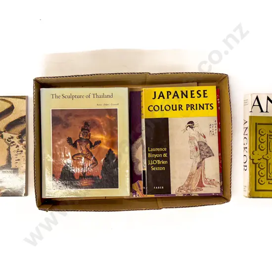 Quantity of Assorted Asian Arts Reference Volumes
