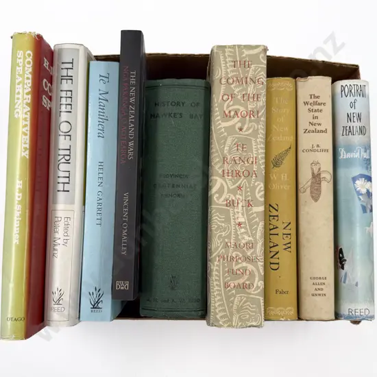 Quantity of Assorted Early NZ Reference Volumes etc