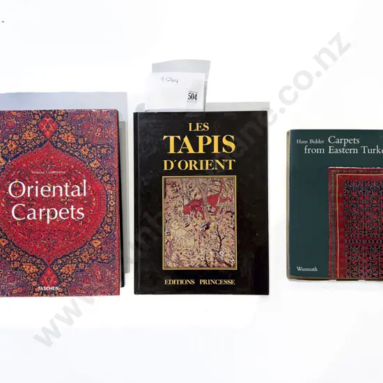 Four Assorted Carpet Reference Volumes