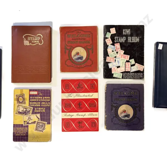 Quantity of Assorted Stamp Albums