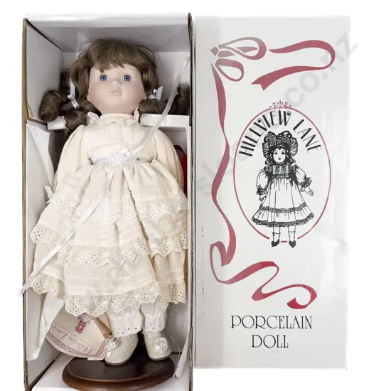 Boxed Hillview Lane Porcelain Doll