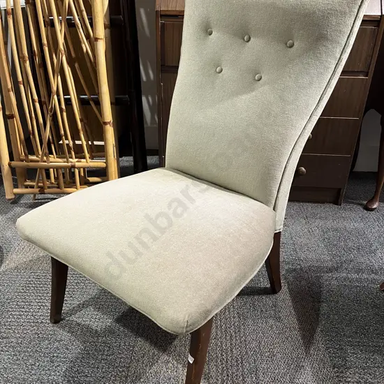 Button Back Bedroom Chair