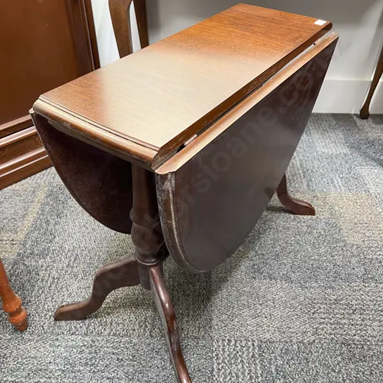 Mahogany Dropside Occasional Table