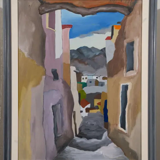 Robert Walls (1927 - 1999) - Mojácar Village