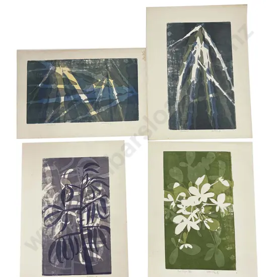 Les Finch (1940 - 2020) - Four Assorted Screenprints (Unframed)