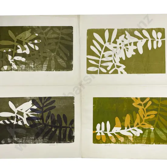 Les Finch (1940 - 2020) - Four Assorted Screenprints (Unframed)