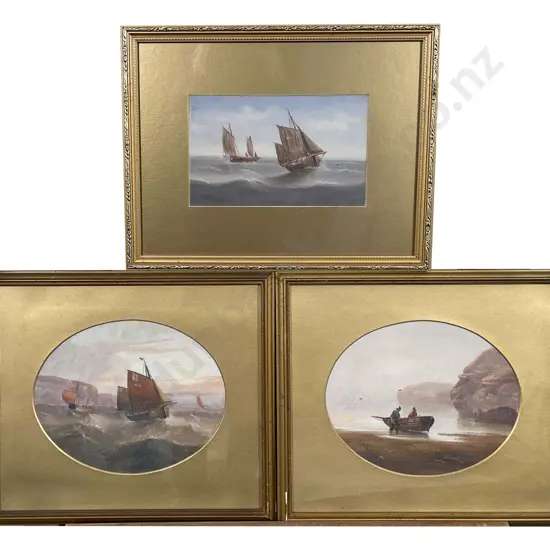 Edward King Redmore (British 1860 - 1941) - Marine Scenes (3)