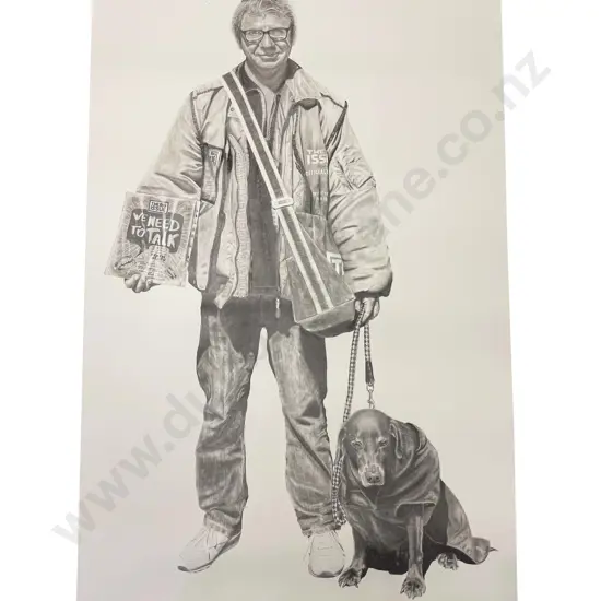 Adrian Thompson-Boyce (British) - We Need to Talk (unframed)