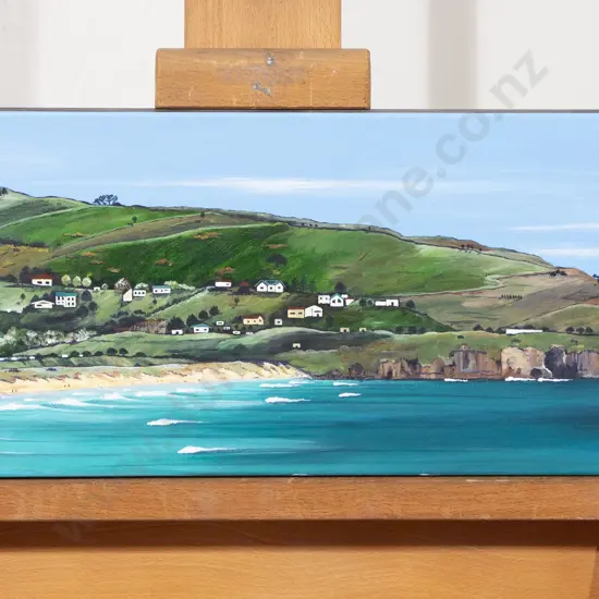 Jo St Baker (b 1961) - Calm Day Through the Kowhai