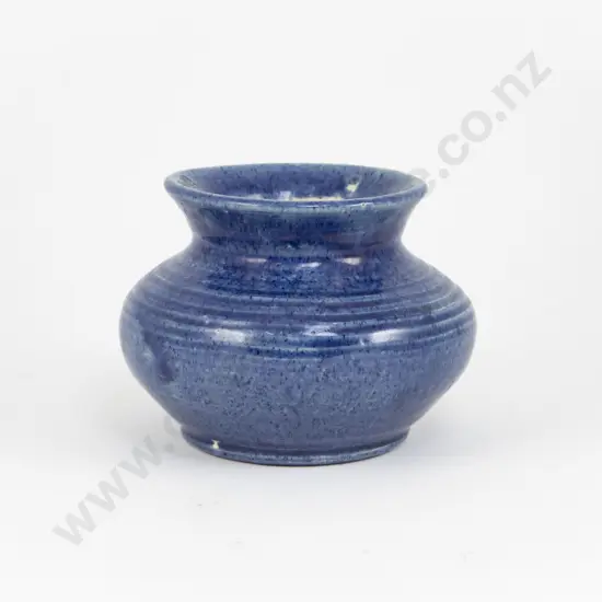Jovan Rancich Blue Posy Vase