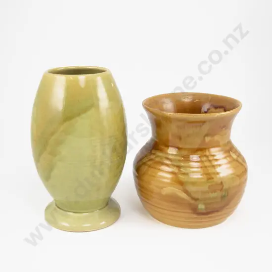 Two Temuka Ware Vases