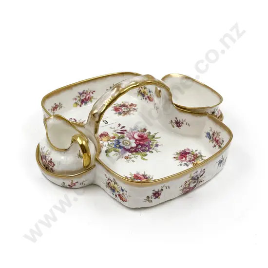 Hammersley "Lady Patience" Tea Tray with Milk & Sugar