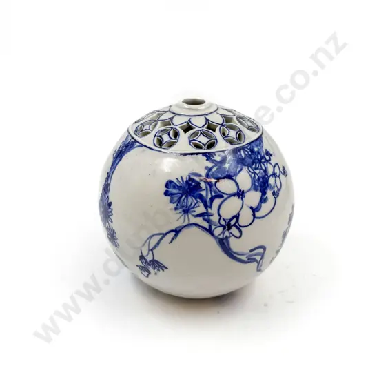 Sarah Meads Blue & White Vase