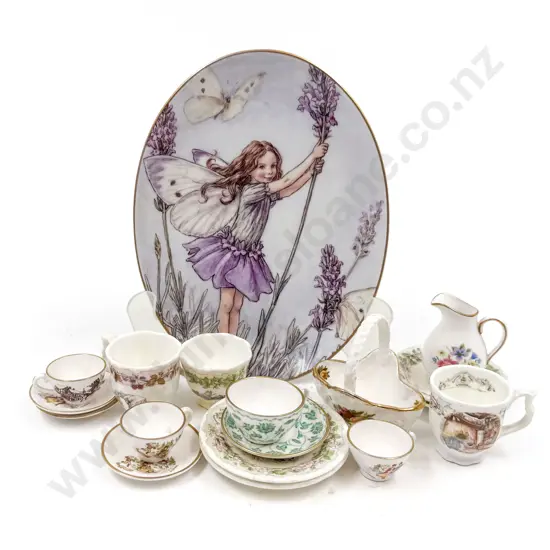 Quantity of Assorted Miniature China incl Royal Doulton & Royal Albert