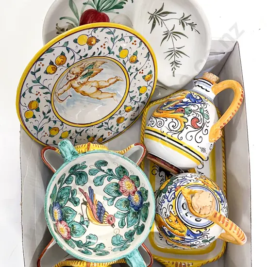 Quantity of Assorted Italian China