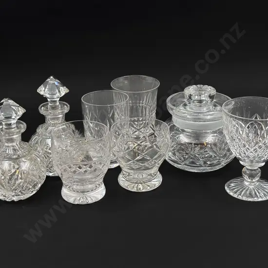 Small Quantity of Assorted Crystal & Glassware