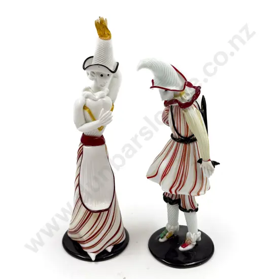Two Murano Figures