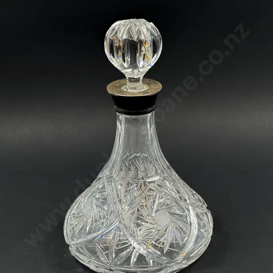 Crystal Bell Shaped Decanter