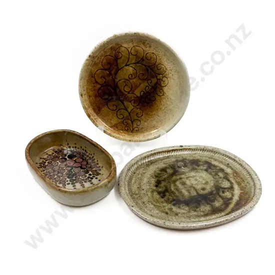 Three Pieces of Paul Wotherspoon Pottery