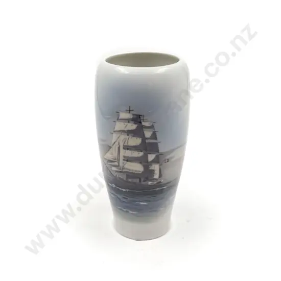 Royal Copenhagen Maritime Themed Vase