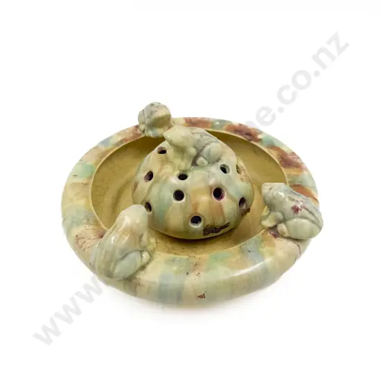 Frog Decorated Flower Trough