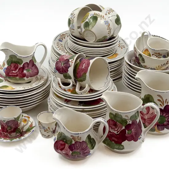 Quantity of Assorted Belle Fiore China