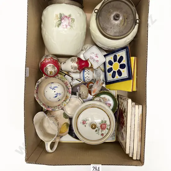 Box of Assorted China etc