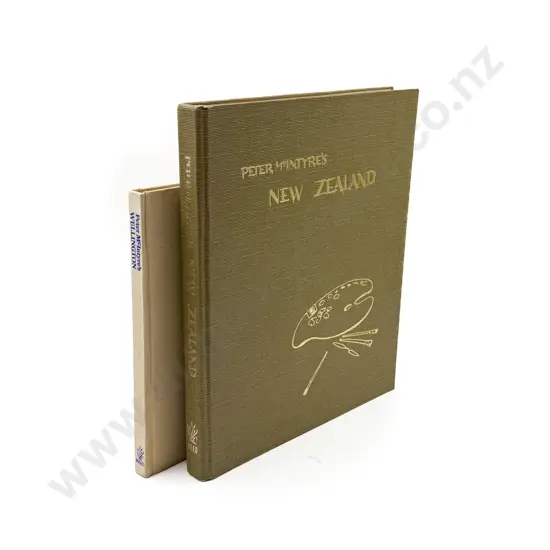 Two Volumes Peter McIntyre "Wellington" & "New Zealand"