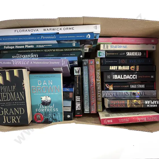 Box of Assorted Books