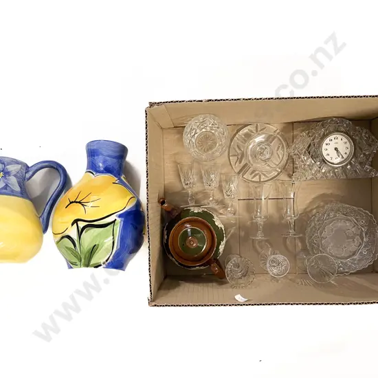 Quantity of Assorted Crystal & Others