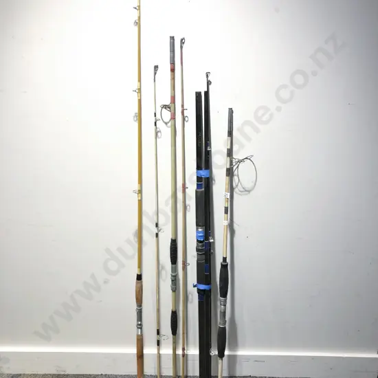 Qty of Assorted Fishing Rods