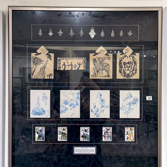 Tinga-Tinga Print Display