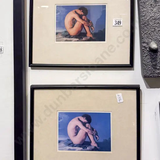 Pair of Nude Study Prints