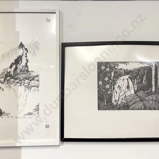 Two Ltd Edition Rei Hamon Prints