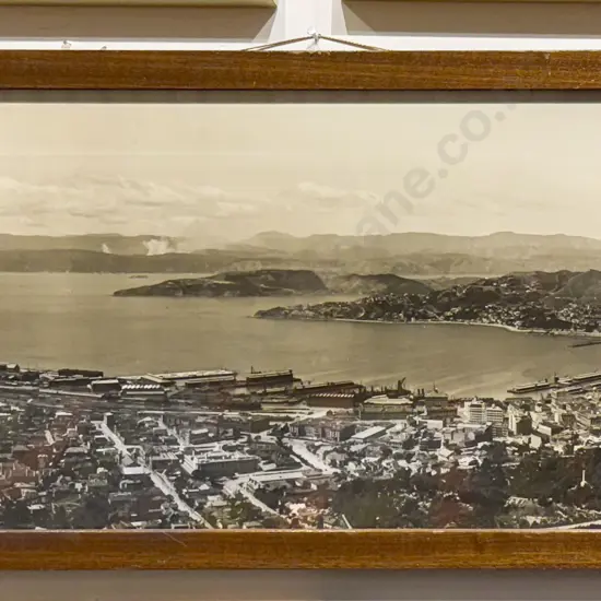R. P. Moore "Panorama of Wellington 1923"