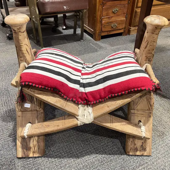 Vintage Camel Stool