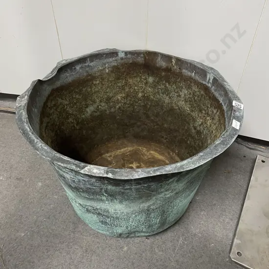 Large Copper Planter