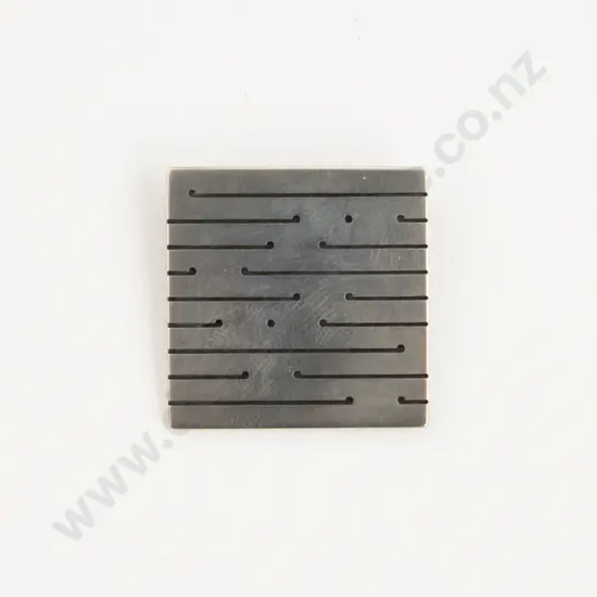 NZ Jeweller Ash Hilton S/S Cutout Koru Brooch