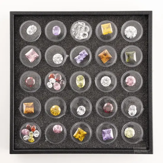 Collection Various Unmounted Large Gem Stones and Crystal