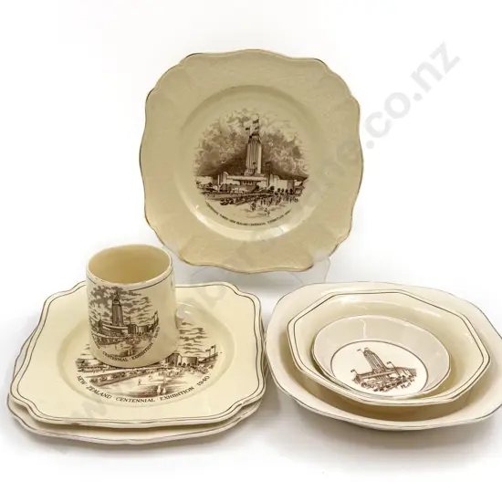 Collection NZ Centennial 1940 Commemorative China