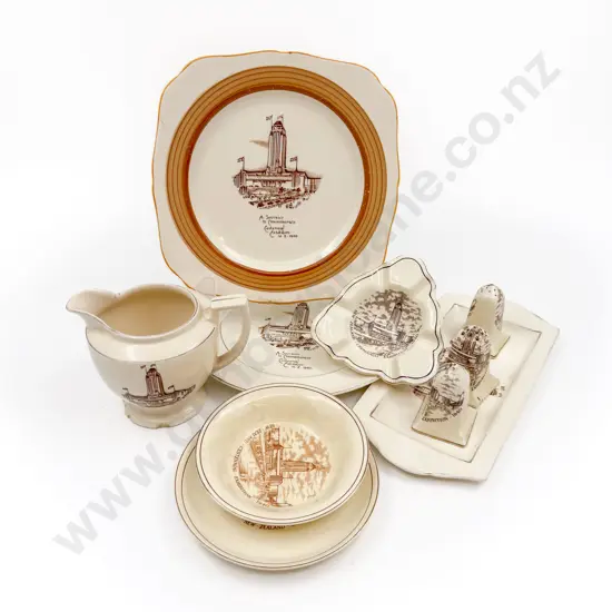 Collection NZ Centennial 1940 Commemorative China (a/f)