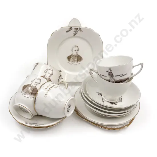 Quantity of Assorted NZ Centennial Exhibition & Souvenir China * PLEASE NOTE PHOTO CHANGE